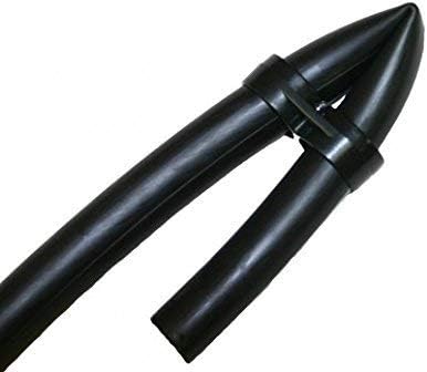 (40-Piece) - Irrigation Fittings Kit for 1/2" Inch Tubing - Tees, Couplings, Elbows, End Cap Figure 8 Plugs - Barbed Connectors (Rain Bird 17mm .600 ID Drip or Sprinkler Systems) (Brown Pro Kit)