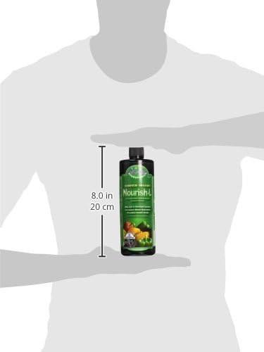 Microbe Life Hydroponics Nourish-L Liquid Conditioner, Stimulator to Enhance Plant Nutrient Absorption for Fruits & Vegetables, Use with Any Feeding Systems Including Hydroponics or Soil, 16 Fl Oz