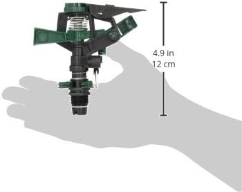 Orbit 55018 Plastic Impact Head for Garden, 1/2-Inch