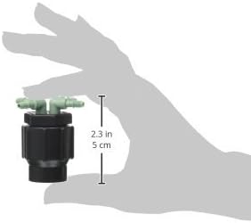 Orbit 3-Pack 69025 Drip System 4-Port Watering Manifold for 1/4 Inch Tube - Efficient Garden Irrigation