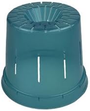 rePotme 3 inch Orchid Pot 3 Pack - Slotted Orchid Pots with Holes for Repotting (Blue Sapphire)