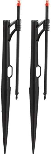 Raindrip P1075UB Full Circle Winged Jet and Stake Assembly, 27 GPH at 15 PSI, Reds (Pack of 2)