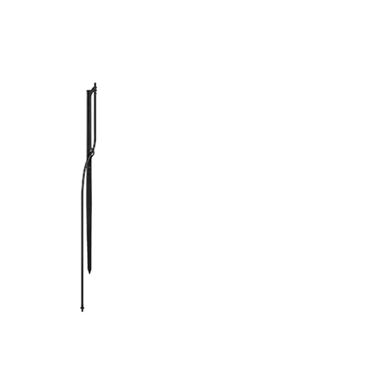 Drip Irrigation Micro Spray Emiters: 180° 360° and Rectangular Sprinkler Nozzles 3 pcs Each, with 1/4-Inch Tubing and Barbed Inlet on 20-Inch High Stake 9 pcs