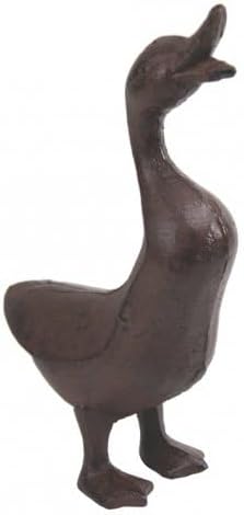 Full Bodied Cast Iron Duck Garden Figure