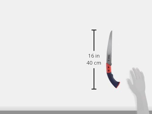 Spear & Jackson 4938PS 9inch Fixed Blade Pruning Saw, silver