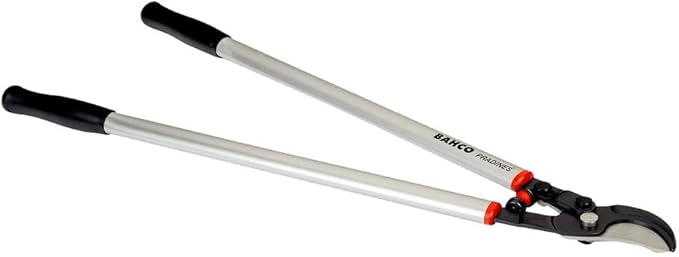 Bahco Pruning P280-SL-80 SuperLight Looper 30 1/2" Handles Heavy-Duty Landscape Tool with 2" Capacity Slicing Cut Blade,Silver