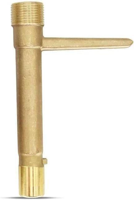 3/4 Inch Brass Quick Coupler Valve Key Garden Hose Underground Irrigation Tool Heavy Duty Sprinkler Key DN20 3/4" (3/4 Inch Key)
