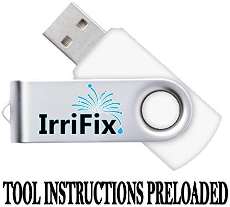 Sprinkler Irrigation Adjustment Tool Set Rain Bird Spray Head Pull Up Tool, Hunter/Orbit Gear Drive Tool, ROTORTOOL, MP Rotator Tool, Hold Up Collar, USB Flash Drive w Instructions