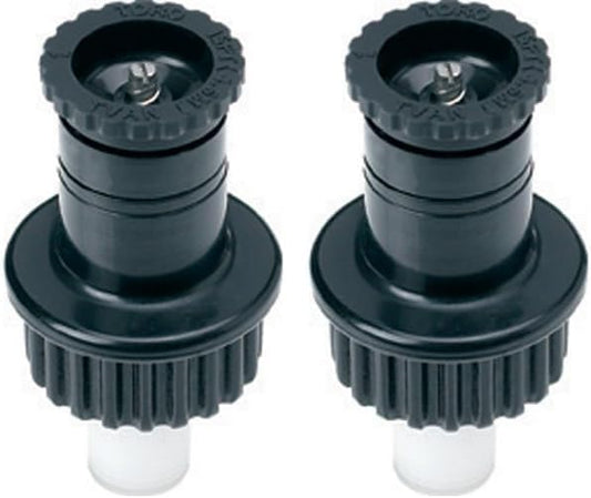 Toro 53731 Shrub Spray with Adjustable Nozzle Sprinkler, 0-360-Degree,15-Feet,Blacks (Pack of 2)