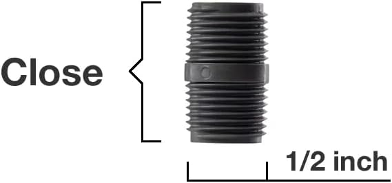 Orbit 38381 - 1/2" MPT x Close PVC Sprinkler Riser