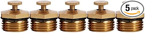Messing Sprinkler 5Pcs Adjustable Centrifugal Atomizing Nozzle Brass Micro Jet Agricultural Spray Tool for Garden Agricultural Irrigation 1/2" Dn15