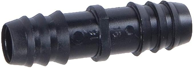 Irrigation Fittings Kit for 1/2" Tubing 20 PIECE SET - 5 Tees, 5 Couplings, 5 Elbows, 5 End Cap Figure 8 Plugs - Barbed Connectors (For Rain Bird 16mm .520 ID and Compatible Drip or Sprinkler Systems)