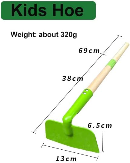 Mini Garden Tools- Kids Gardening & Lawn Care Hand Tools/Small Patio, Lawn & Garden Tools Set (Hoe)