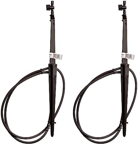 Rain Bird MSSTKTF1S Drip Irrigation Micro-Spray on Adjustable Height Staked Riser with 1/4" Tubing and Barbed Coupler, 360° Full Circle Pattern, 0-13.5' Spray Distance (Pack of 2)