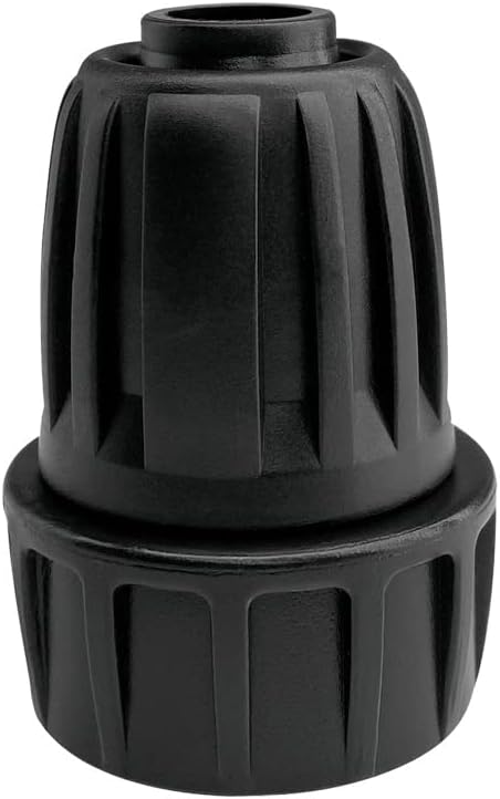 10 Pack 1/2 Inch Drip Irrigation Tubing to Faucet/Garden Hose Adapter, 3/4" GHT to 1/2" Drip Irrigation Fittings, Plastic 3/4 Inch Faucet Connector Garden Hose Adapter