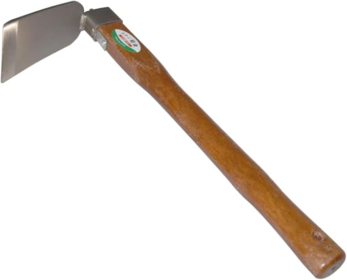 Heavy Carbon Steel Hand Hoe,Garden Transplanting Hoe, Gardening Tool, Weeding Hoe, Agricultural Hoe,for Gardening, Landscaping, Weeding, Digging