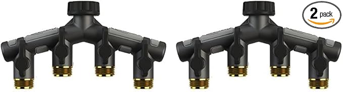 Orbit 58970 4-Way Manifld and Shut-Offs, No Size (Pack of 2)