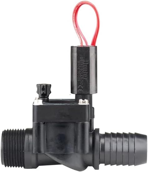 PGV Irrigation Valve, Screw-top, 1" Valve with Male Thread Inlet / 1" Male Barb Outlet; no Flow Control