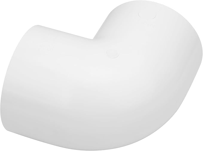 4 Inch 90 Degree Elbow PVC Pipe Fittings 2 Way Right Angle PVC Pipe Fitting, Furniture Build Grade SCH40 (Socket x Socket) 4" PVC Fitting Connectors for DIY PVC Shelf Garden Support Structure