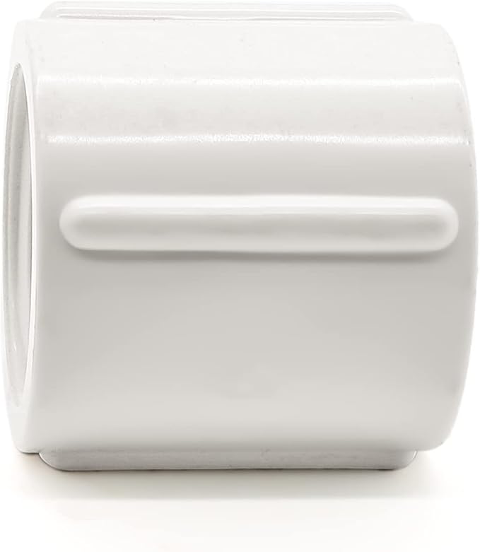 10 PCS PVC Threaded Pipe, 1/2" Female Pipe Coupling,PVC Pipe Connectors,PVC Pipe Fitting for Sprinkler,Irrigation,Swimming Pools