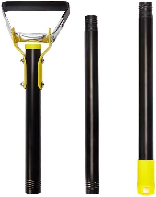 Hoe Garden Tool, Scuffle Garden Hoe with Long Handle, Adjustable Hula Hoe for Easy Weeding (45 Inch)