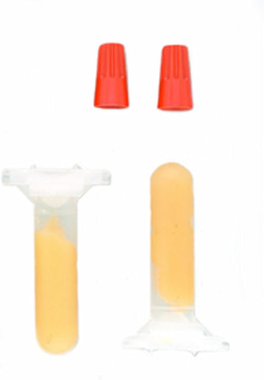 Orbit 2 Pack (50 Total Pieces) Sprinkler Timer/Valve Wire Grease Caps with Nuts - 25 Pack