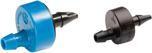 Rain Bird SW05-10PS Drip Irrigation Spot Watering Dripper/Emitter, 0.5 (1/2) Gallon Per Hour, 10-Pack & SW10-30PS Drip Irrigation Spot Watering Dripper/Emitter, 1 Gallon Per Hour, 30-Pack