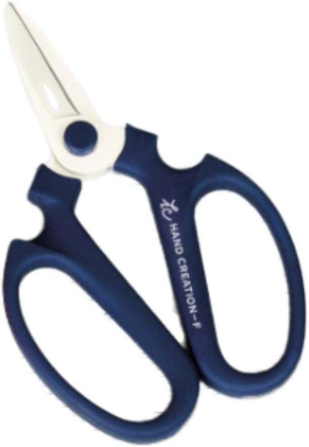 SAKAGEN HAND CREATION Flower Shears Type F-180 Scissors (Blue)