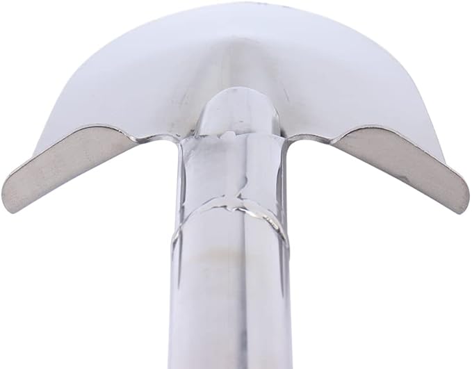 LUBAN Stainless Steel Garden Shovel Hand Tool Digging Weeding Seeding Turning Soil 23.6-Inch 60CM