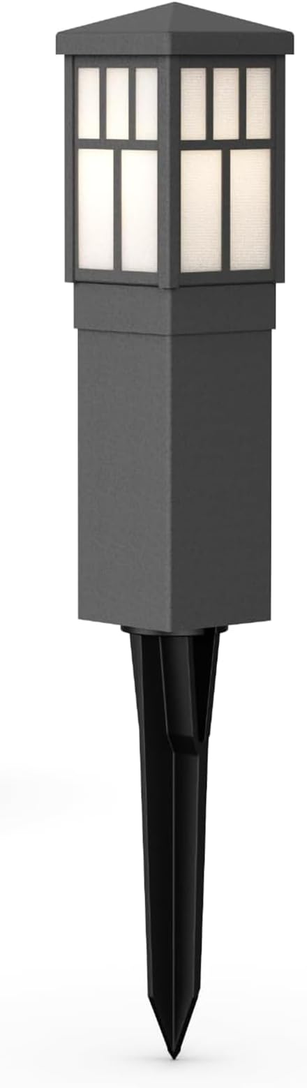 Malibu C Outdoor Pathway Light LED Low Voltage Landscape Lighting Mission Collection Bollard Path Lights Decoration Garden Light 8419-4321-01