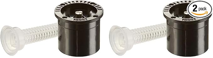 Rain Bird 15SSTC1 Side Strip Pattern Spray Nozzle, Adjustable 3' x 20' - 4' x 30' Spray Distance (Pack of 2)