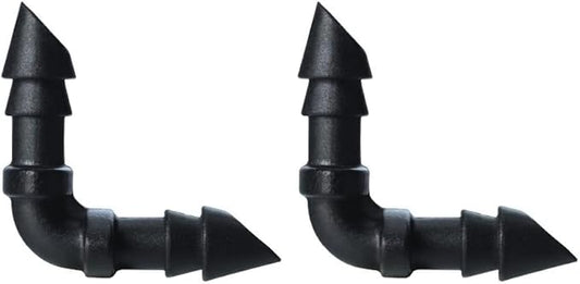 Orbit 67400 1/4" Barb Drip Irrigation Drip Elbow, 40-Pack
