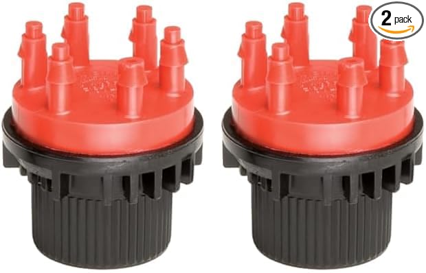 Rain Bird MANIF21PK Drip Irrigation 6-Port Manifold, 2 Gallon Per Hour Flow Rate Per Port (Pack of 2)