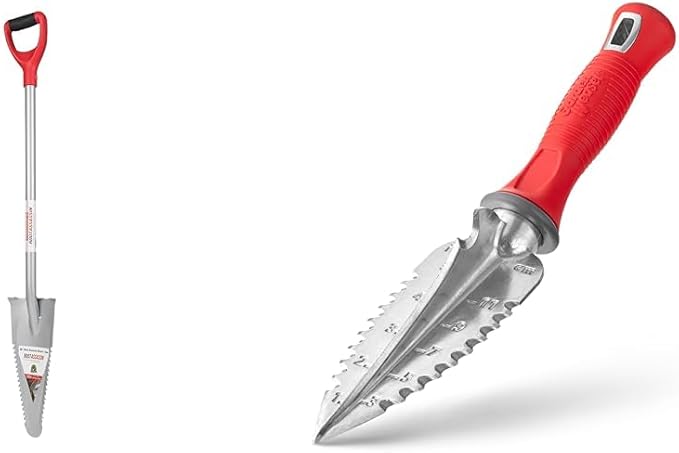 ROOT ASSASSIN 48" Shovel/Saw & Garden Weasel Multi-Use Transplanter Digging & Planting Tool Bundle