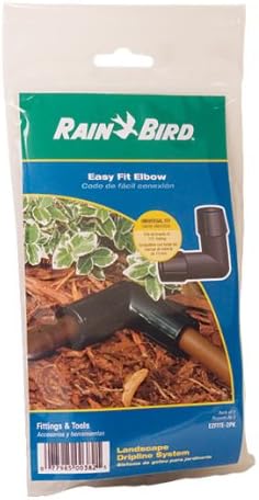 Rain Bird Landscape Dripline System Easy Fit Elbow - 2 Pack EZFITE-2PK