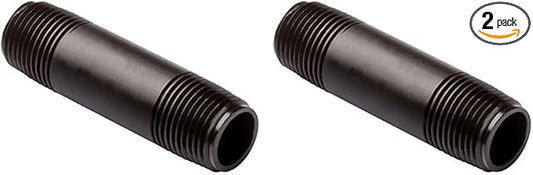 Rain Bird RISER3 PVC Spray Head Riser, 1/2" Male Pipe Thread x 1/2" Male Pipe Thread, 3" Length (Pack of 2)