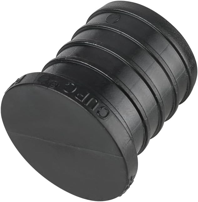 10-Pack EFIELD Pex Fittings Poly PPSU Barb Crimp 1-inch Plug (End Cap) For Pex Tubing, ASTM F2159