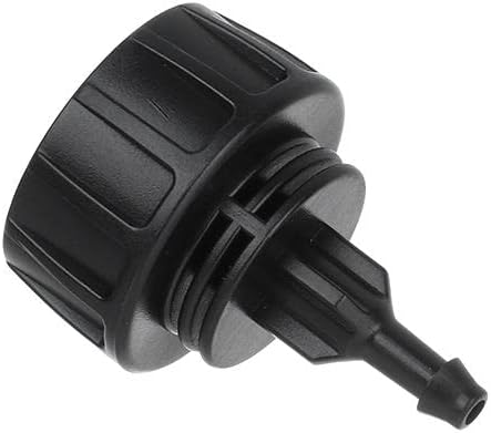 8Pcs Drip Irrigation Hose Connectors,1/4 Inch Drip Irrigation Tubing x 3/4 FHT Swivel Garden Faucet Adapter Hose Adapter Connectors(1 Barb)