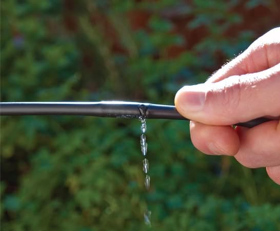 DIG ML-509, 500', ¼" MICROLINE Dripline - 9” Spacing, Color Black – UV Protected Drip Line