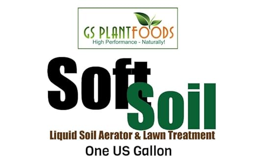 Soft Soil Liquid Soil Aerator & Lawn Treatment to Fix Compacted Soils, Improve Drainage with Non-Mechanical Liquid Application. 1 Gallon