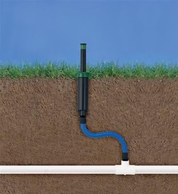 Orbit 3 Pack 1/2 Inch x 12 Inch Cobra Flexible Sprinkler Riser for Watering