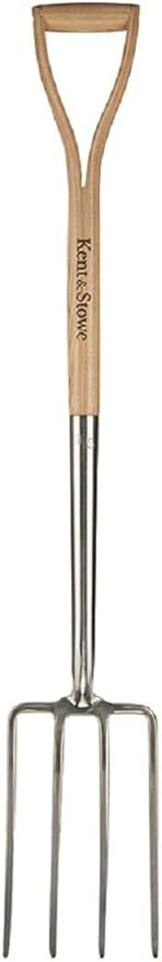 Kent & Stowe Classic Stainless Steel Digging Fork