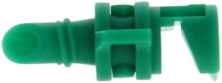 MroMax 50Pcs 180 Degree Micro Sprayer Automizing Sprinkler Nozzle Hydroponic Aeroponic Misters Fan Jet for Miniature Garden Lawn Plant Irrigation System Green