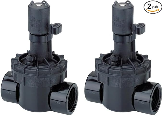 Toro 53709 1-Inch Jar Top Underground Sprinkler System Valve With Flow Control (Pack of 2)