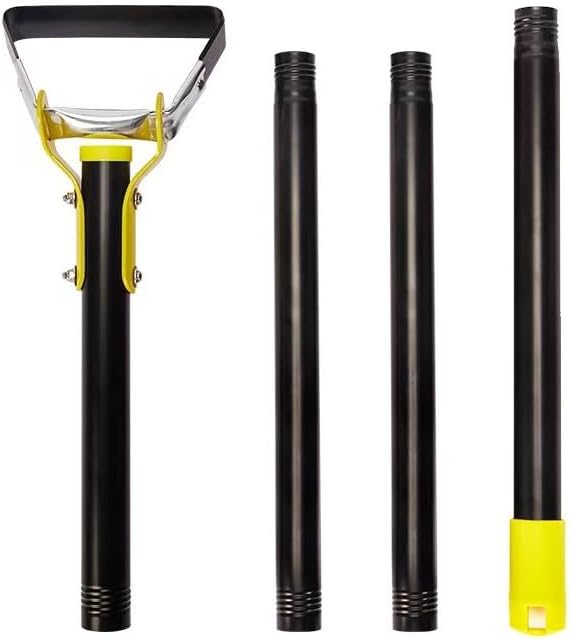 Hoe Garden Tool, Scuffle Garden Hoe with Long Handle, Adjustable Hula Hoe for Easy Weeding (60 Inch)