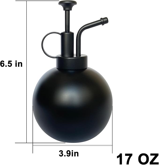 Plant Mister Spray Bottle Stainless Steel Plant Sprayer, Small Watering can Plant Spray Bottle Modern Gardening Tools for Indoor Potted Plants Watering and Spraying