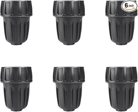 6 Pcs 1/2 inch irrigation fittings Drip Irrigation Hose Connector 1/2 Inch Drip Irrigation Tubing Faucet Adapter 3/4 Inch Connector Garden Hose Adapter 3/4" to 1/2" Irrigation Hose Adapter