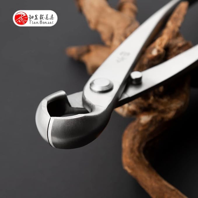 Bonsai Knob Cutter Round Edge Cutter Professional Grade Branch Cutter Alloy Steel Bonsai Tools Equip With Tool Bag (MT-KC-205)