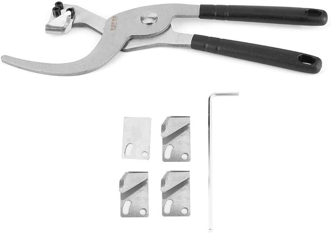 Qinlorgo Stainless Steel Garden Hand Tools, Fruit Tree Ring Peeler Ring Stripper Knife, Greenhouse for Home Garden