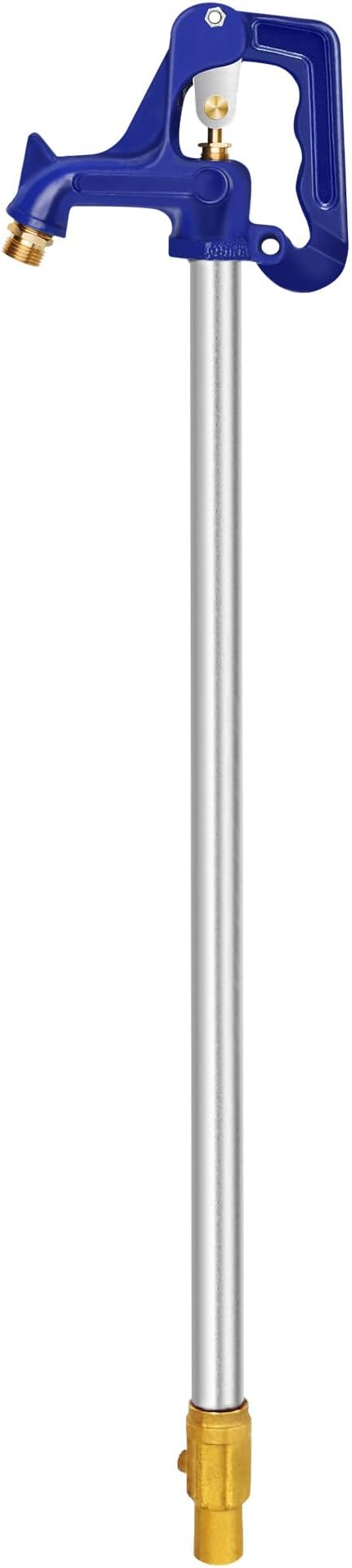 3.25FT Frost-Free Yard Hydrant, Freezeless Frost Proof Hydrant,Water Hydrant 3/4" Pipe Connection,Total Length 3.25ft, 12" Bury Depth,for Yard,Garden,Pasture Irrigation and Drinking